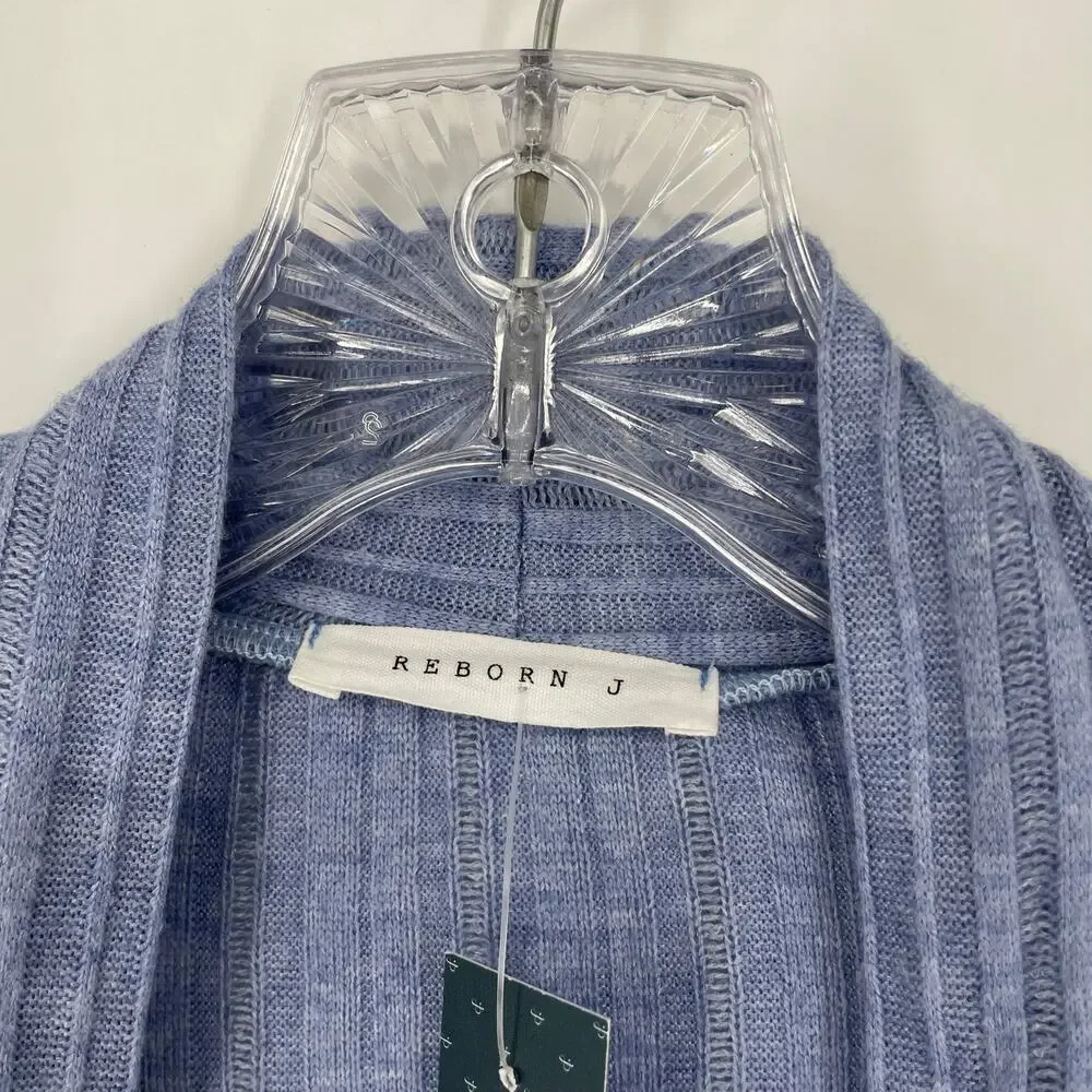 Reborn J Long Open front Cardigan Size XL